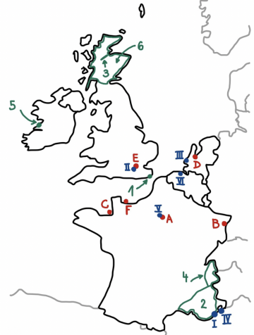 Vyrobená mapa k této vyučovací hodině